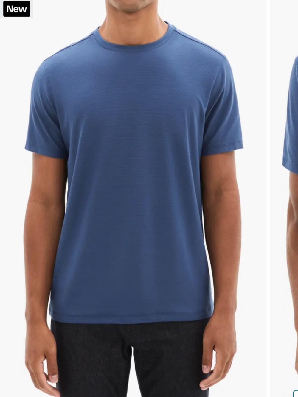 Robert Barakett Men's Short Sleeve Crewneck T-Shirt - Dusty Blue
